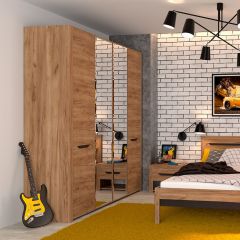 АФИНА А11а Шкаф для одежды (крафт) в Лабытнанги - labytnangi.mebel24.online | фото 2