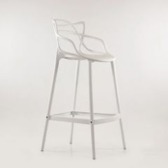 Барный стул Barneo N-235 Masters, белый, design Phillip Stark в Лабытнанги - labytnangi.mebel24.online | фото 5