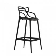 Барный стул Barneo N-235 Masters, черный, design Phillip Stark в Лабытнанги - labytnangi.mebel24.online | фото