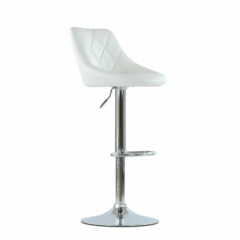 Барный стул Barneo N-83 Comfort (Комфорт) белый в Лабытнанги - labytnangi.mebel24.online | фото 1