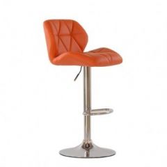 Барный стул Barneo N-85 Diamond оранжевый в Лабытнанги - labytnangi.mebel24.online | фото