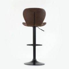 Барный стул Barneo N-86 Time / Black / VPU Brown Vintage коричневый винтаж PK970-18 в Лабытнанги - labytnangi.mebel24.online | фото 2