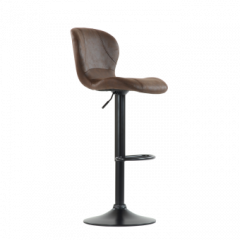 Барный стул Barneo N-86 Time / Black / VPU Brown Vintage коричневый винтаж PK970-18 в Лабытнанги - labytnangi.mebel24.online | фото