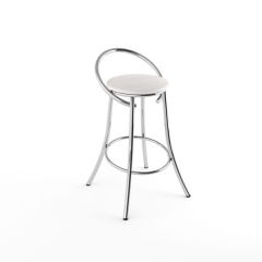 Барный стул Фуриант белый-010 в Лабытнанги - labytnangi.mebel24.online | фото 1