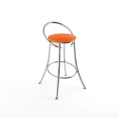 Барный стул Фуриант оранжевый-843 в Лабытнанги - labytnangi.mebel24.online | фото 1