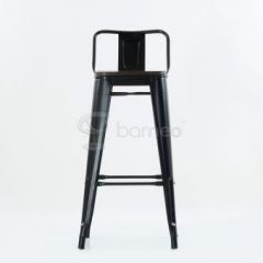 Барный стул N-238 Tolix Wood style Черный в Лабытнанги - labytnangi.mebel24.online | фото 4