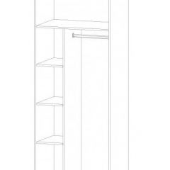 БУРАТИНО Шкаф для одежды в Лабытнанги - labytnangi.mebel24.online | фото 2
