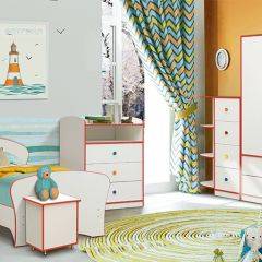 Набор мебели для детской Юниор-10 (с кроватью 800*1900) ЛДСП в Лабытнанги - labytnangi.mebel24.online | фото