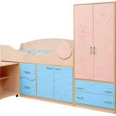 Набор мебели для детской Юниор -12.2 (700*1860) МДФ матовый в Лабытнанги - labytnangi.mebel24.online | фото
