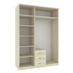 ДИАНА Д11 Шкаф для одежды в Лабытнанги - labytnangi.mebel24.online | фото 2