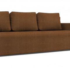 Диван Алиса 4 Shaggy BROWN - Teos Dark Brown в Лабытнанги - labytnangi.mebel24.online | фото