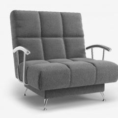 ФИНКА-2 Кресло с подлокотниками хром ПОНИ 12 в Лабытнанги - labytnangi.mebel24.online | фото 1