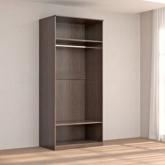 Кэт-4 Шкаф 2-х ств (2 дв зерк) (МДФ Венге) в Лабытнанги - labytnangi.mebel24.online | фото 2