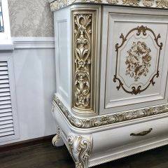 Комод с Зеркалом Алсу (белый глянец) в Лабытнанги - labytnangi.mebel24.online | фото 9