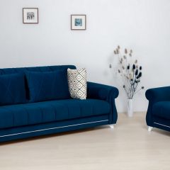 Комплект Роуз ТД 410 диван-кровать + кресло + комплект подушек в Лабытнанги - labytnangi.mebel24.online | фото