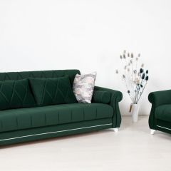 Комплект Роуз ТД 411 диван-кровать + кресло + комплект подушек в Лабытнанги - labytnangi.mebel24.online | фото