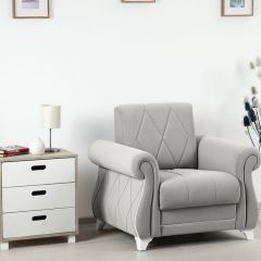 Комплект Роуз ТД 414 диван-кровать + кресло + комплект подушек в Лабытнанги - labytnangi.mebel24.online | фото 2