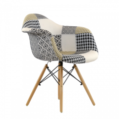 Кресло Barneo N-14 Patchwork трехцветный в Лабытнанги - labytnangi.mebel24.online | фото 1