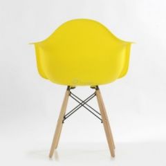 Кресло Barneo N-14 WoodMold желтый в Лабытнанги - labytnangi.mebel24.online | фото 3