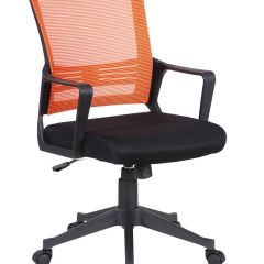 Кресло BRABIX " Balance MG-320", черное/оранжевое, 531832 в Лабытнанги - labytnangi.mebel24.online | фото