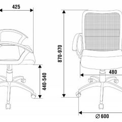 Кресло Бюрократ CH-590SL/BLACK в Лабытнанги - labytnangi.mebel24.online | фото 4