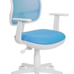 Кресло детское Бюрократ CH-W797/LB/TW-55 голубой в Лабытнанги - labytnangi.mebel24.online | фото