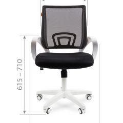Кресло для оператора CHAIRMAN 696 white (ткань TW-10/сетка TW-05) в Лабытнанги - labytnangi.mebel24.online | фото 6