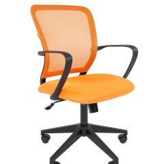 Кресло для оператора CHAIRMAN 698 (ткань/сетка TW - оранжевый) в Лабытнанги - labytnangi.mebel24.online | фото