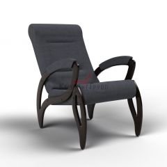 Кресло для отдыха Зельден 20-Т-ГР (тканьвенге) ГРАФИТ в Лабытнанги - labytnangi.mebel24.online | фото 1