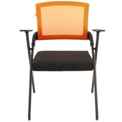Кресло для посетителей CHAIRMAN NEXX (ткань стандарт черный/сетка DW-66) в Лабытнанги - labytnangi.mebel24.online | фото 2