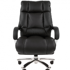 Кресло для руководителя CHAIRMAN  405 (ЭКО) Черное в Лабытнанги - labytnangi.mebel24.online | фото