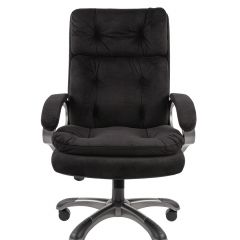 Кресло для руководителя  CHAIRMAN 442 (ткань черная) в Лабытнанги - labytnangi.mebel24.online | фото