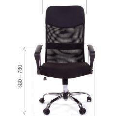 Кресло для руководителя CHAIRMAN 610 N (15-21 черный/сетка черный) в Лабытнанги - labytnangi.mebel24.online | фото 4