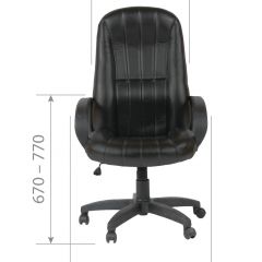 Кресло для руководителя  CHAIRMAN 685 (экокожа черный) в Лабытнанги - labytnangi.mebel24.online | фото 5