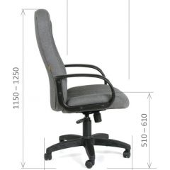 Кресло для руководителя  CHAIRMAN 685 СТ (ткань стандарт 10-356 черная) в Лабытнанги - labytnangi.mebel24.online | фото 6