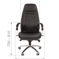 Кресло для руководителя CHAIRMAN 950 (Экокожа) Черное в Лабытнанги - labytnangi.mebel24.online | фото 4