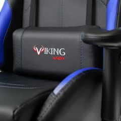 Кресло игровое Бюрократ VIKING 5 AERO BLUE черный/синий в Лабытнанги - labytnangi.mebel24.online | фото 7