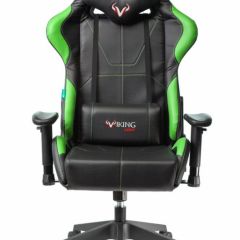 Кресло игровое Бюрократ VIKING 5 AERO LGREEN черный/салатовый в Лабытнанги - labytnangi.mebel24.online | фото 2