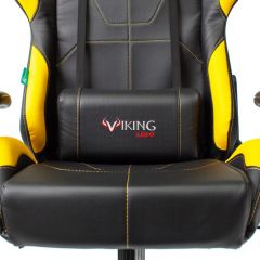 Кресло игровое Бюрократ VIKING 5 AERO YELLOW черный/желтый в Лабытнанги - labytnangi.mebel24.online | фото 7