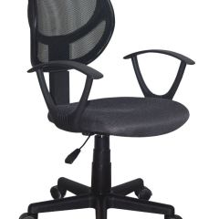 Кресло компактное BRABIX "Flip MG-305", ткань TW, серое/черное, 531951 в Лабытнанги - labytnangi.mebel24.online | фото