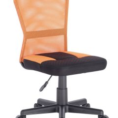 Кресло компактное BRABIX "Smart MG-313" черное/оранжевое, 531844 в Лабытнанги - labytnangi.mebel24.online | фото