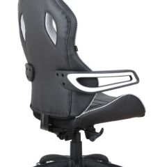 Кресло компьютерное BRABIX "Techno Pro GM-003" (черное/серое, вставки серые) 531814 в Лабытнанги - labytnangi.mebel24.online | фото 4