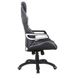 Кресло компьютерное BRABIX Techno Pro GM-003 (экокожа черное/серое, вставки серые) 531814 в Лабытнанги - labytnangi.mebel24.online | фото 3