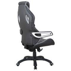 Кресло компьютерное BRABIX Techno Pro GM-003 (экокожа черное/серое, вставки серые) 531814 в Лабытнанги - labytnangi.mebel24.online | фото 7