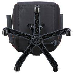 Кресло компьютерное BRABIX Techno Pro GM-003 (ткань черное/серое, вставки оранжевые) 531813 в Лабытнанги - labytnangi.mebel24.online | фото 9