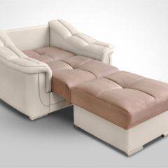 Кресло-кровать + Пуф Кристалл (ткань до 300) НПБ в Лабытнанги - labytnangi.mebel24.online | фото 3