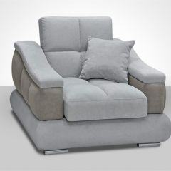 Кресло-кровать + Пуф Голливуд (ткань до 300) НПБ в Лабытнанги - labytnangi.mebel24.online | фото