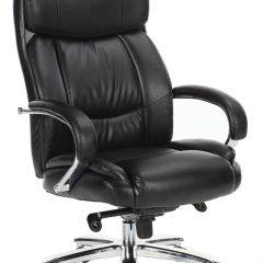 Кресло офисное BRABIX "Direct EX-580" (хром/рециклированная кожа/черное) 531824 в Лабытнанги - labytnangi.mebel24.online | фото 2