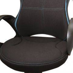 Кресло офисное BRABIX PREMIUM "Force EX-516" (ткань черная/вставки синие) 531572 в Лабытнанги - labytnangi.mebel24.online | фото 6
