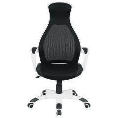 Кресло офисное BRABIX PREMIUM "Genesis EX-517" (белый/черный) 531573 в Лабытнанги - labytnangi.mebel24.online | фото 2